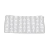 Magideal - Molde De Ladrillos De Pared Para Casa De Muñecas, Fácil De Usar, Hecho A Mano, Flexible, Resistente Al Desgarro, Molde De Silicona Para Miniladrillo P Ladrillo Hueco