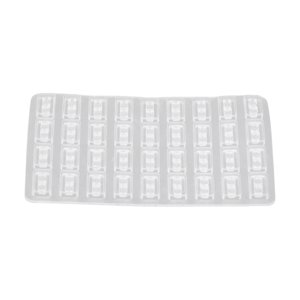 Magideal - Molde De Ladrillos De Pared Para Casa De Muñecas, Fácil De Usar, Hecho A Mano, Flexible, Resistente Al Desgarro, Molde De Silicona Para Miniladrillo P Ladrillo Hueco