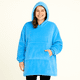thumbnail image 3 of Poleron Frazada Polar Manta Felpa Con Capucha Mujer Hombres Polerones Unisex, 3 of 3