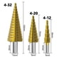 thumbnail image 5 of Juego de brocas LSLANSOON con recubrimiento de titanio, 6 piezas, 5 of 7