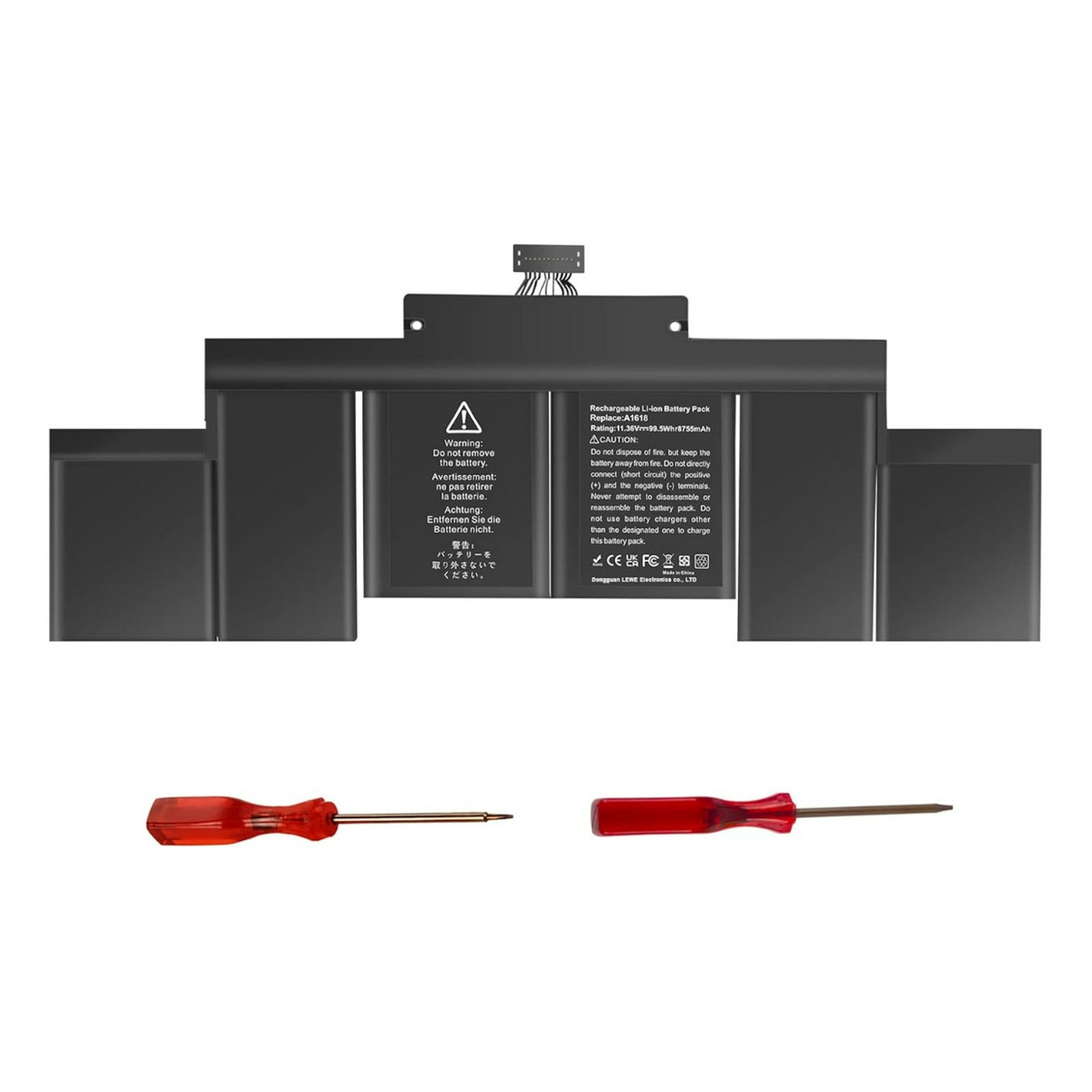 Genérico - Batería A1494 A1618 Para Macbook Pro Retina 15 A1398 Nueva