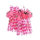 thumbnail image 3 of 25pcs Pajitas De Rayas Flamenco Luau Playa Tropical Para Bar Favor De Fiesta De Color Rosa, 3 of 4