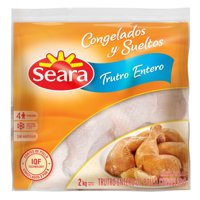 Pollo Trutro Entero Congelado 2 Kg Seara