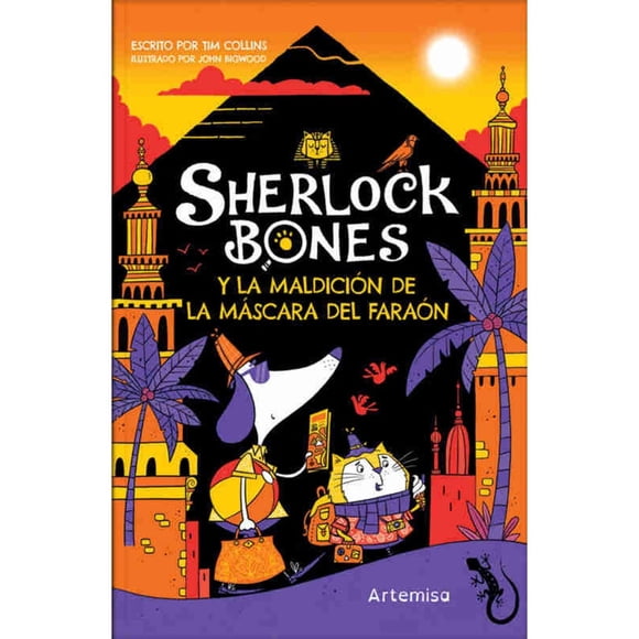 Libro sherlock bones y la maldición de la máscara del faraón