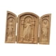 thumbnail image 1 of Estatua Tríptico Adorno Figura Religiosa Escultura Para Dormitorio Exterior Hogar, 1 of 3
