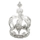 thumbnail image 5 of Crown Cake Topper Cupcake Decoración Tiaras Para Fiesta De Cumpleaños Cosplay Prom Plata, 5 of 5