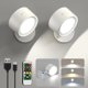 thumbnail image 1 of Apliques de Pared LED Racokky Recargables con Control Remoto, 1 of 7