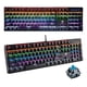thumbnail image 3 of Teclado Gamer Hp Qwerty Español Color Negro Con Luz Rainbow, 3 of 7