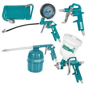 Total Tools - Set De Herramientas Neumáticas 5 Piezas