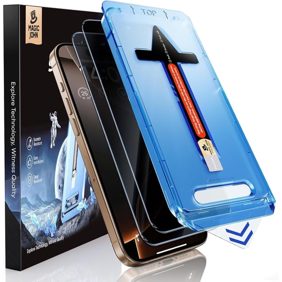 Protector Pantalla Magic John iPhone 16 Pro 6.3 Privacidad 2 Pack