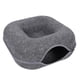 thumbnail image 2 of Túnel De Fieltro Para Gatos, Cama Extraíble Con Cremallera, Juguete De Entrenamiento Para Gatos, Gris, 2 of 5