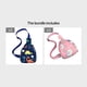thumbnail image 1 of Fashion Children Cross Body Bag Cute Trend Shoulder Bag Zipper Bag Cartoon Dinosaur Print Children's Chest Bags Schoolbag, 1 of 3