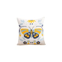 Genérico - Set De 4 Fundas Bordadas 45X45 C59