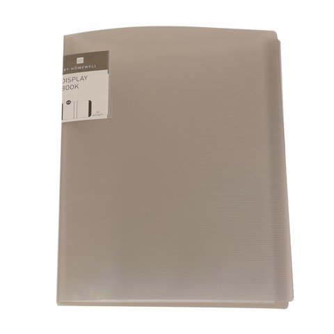 Homewell - Carpeta De Plástico Gris 24X13X2Cm