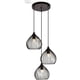 thumbnail image 1 of Lámpara Colgante Living District Sayer de 3 Luces Negra 110V, 1 of 6