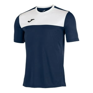 Polera Deportiva Hombre Winner Azul Marino Blanco Joma