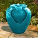 thumbnail image 2 of Fuente de agua Teamson Home, maceta acristalada con luz LED de 43 cm, 2 of 4