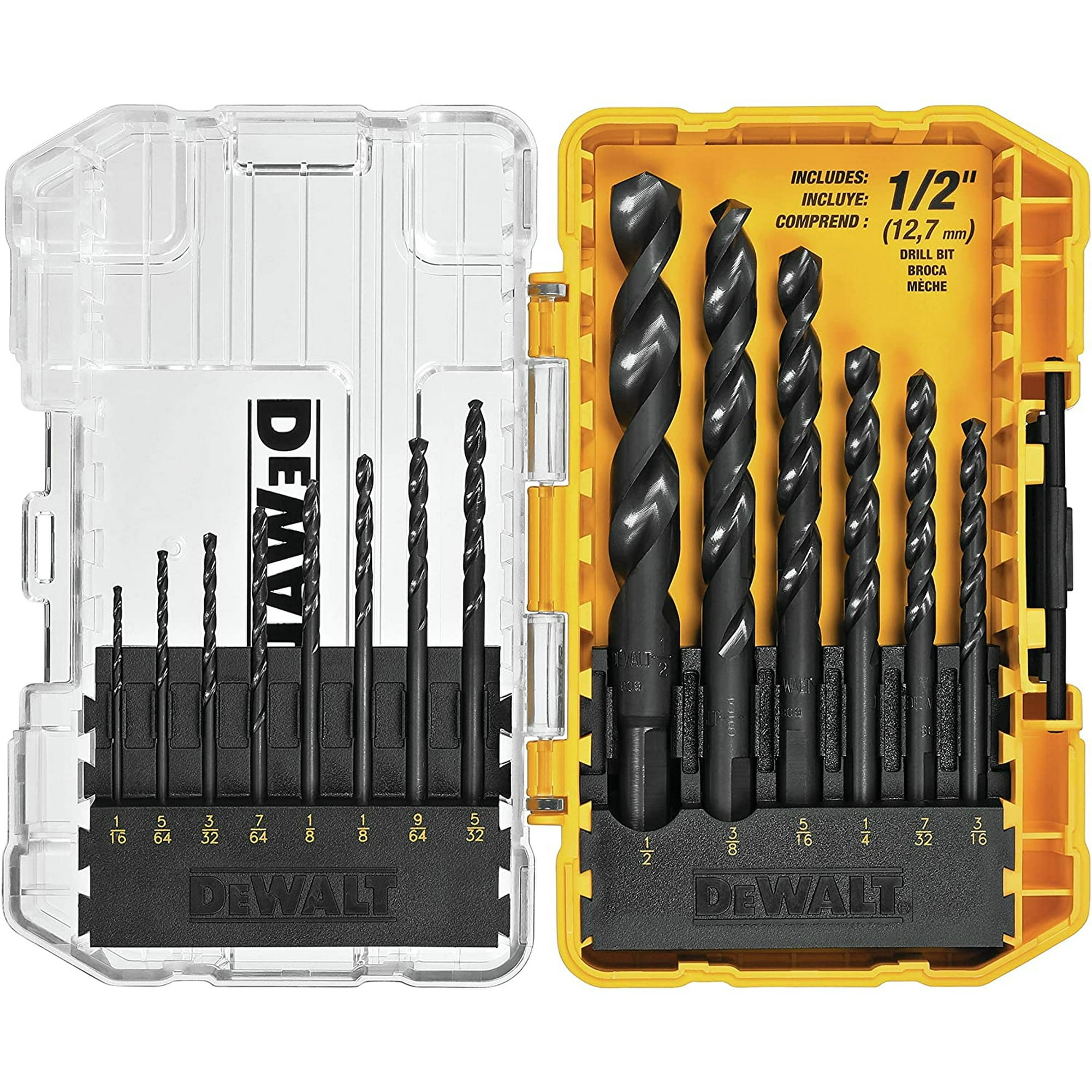 Dewalt Dwa1184 Juego De 14piezas Negro Recubierto De Oxido H Dewalt Dewalt