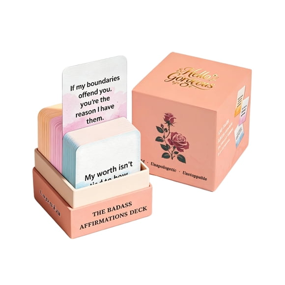 Tarjetas de Afirmaciones Lapsia 150 para Mujeres – Regalo Motivador
