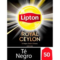 Té Negro Royal Ceylon Caja 50 Un Lipton