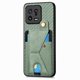 thumbnail image 2 of Funda Resistente para Xiaomi 13 con Tarjetero y Soporte, Diseño Magnético Verde, 2 of 5