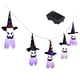 thumbnail image 4 of Guirnalda De Luces LED Fantasma Brillante Iluminadas Colgantes Decoraciones De Halloween Para Jardín Blanco, 4 of 5