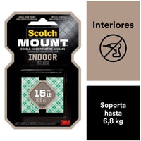 Cuadros De Montaje Interior 2,54 Cm X 2,54 Cm 48 Unidades 1 Un Scotch