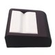 thumbnail image 1 of Caja De Presentación De Piedras Preciosas Resistente Caja De Almacenamiento De Anillo De Cristal De Piedra De Regalo Blanco, 1 of 5