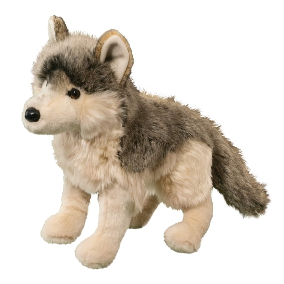 Peluche Douglas Smoke Wolf, 46 cm