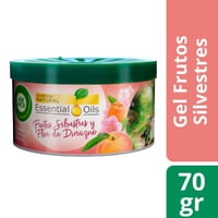 Desodorante Ambiental Gel En Lata Frutos Silvestres Y Flor De Durazno 70 G Air Wick
