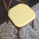 thumbnail image 5 of Cojín para silla Sweet Home Collection, espuma viscoelástica, paquete de 6 unidades, color amarillo, 5 of 6