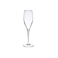 Genérico - Set De 6 Copas Champagne Cristal Premium Bormioli Italia 250Ml