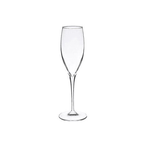Genérico - Set De 6 Copas Champagne Cristal Premium Bormioli Italia 250Ml