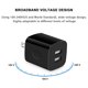 thumbnail image 4 of Adaptador USB FiveBox 2.1A de doble puerto 110 V/220 V, 4 of 7