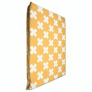 Mantel Rectangular Amelie Estampado / Mostaza Cruces Blancas – Doral