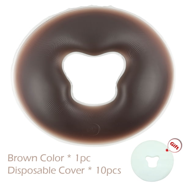 Soft Lay Face Pillow SPA Body Massage Silicone Relax Cradle Cushion Bolsters Paddle Beauty Care Non-slip Comfortable Gel Pad