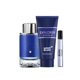 thumbnail image 1 of Set de Perfume Montblanc Explorer Ultra Blue 3 Piezas EDP 100ml Hombre, 1 of 2