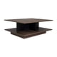 thumbnail image 3 of Mesa De Centro Bengali 37x80x100 Cm Coñac Y Wengue 2 Niveles, 3 of 15