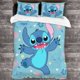 thumbnail image 3 of Stitch Bedding Duvet Cover Anime Bedding Sets 3D Printed Lightweight 3 Pieces Comforter Cover Sets, 3 of 5