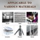 thumbnail image 5 of Pintura Acrílica Snailmart 80 ml Plateado Metálico, 5 of 6