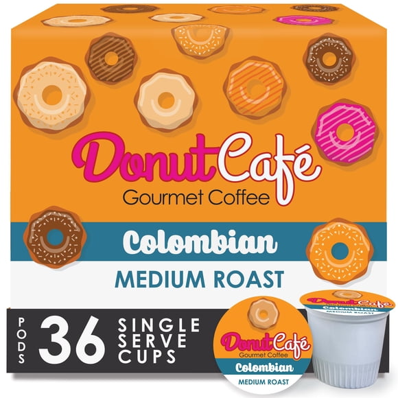 Cápsulas de café Donut Café colombiano tueste medio 36 unidades