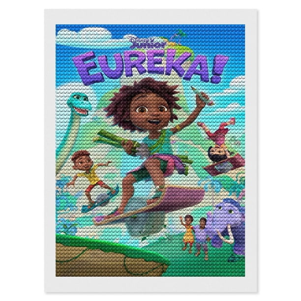 Eureka Kits de Pintura de Diamantes para Adultos 5D DIY Diamond Art Kits Full Drill Diamond Dots para Regalo Decoración de Pared y Relajación Artes de Gemas 30*40cm