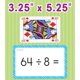 thumbnail image 5 of Cartas didácticas matemáticas Carson Dellosa, paquete de 3 unidades, multiplicación, división, fracción, tercero, cuarto y quinto grado, 5 of 7