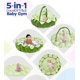 thumbnail image 2 of Gimnasio de juego para bebé 5 en 1 de peluche verde – Little Dove, 2 of 6