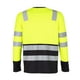 thumbnail image 3 of Polera alta Visibilidad Bicolor Reflectante ML Cuello Redondo Amarillo Gris, 3 of 6