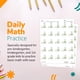 thumbnail image 5 of Cuaderno de ejercicios de matemáticas de un solo dígito de Channie, una página al día, 50 páginas, 5 of 6