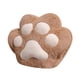 thumbnail image 4 of Manta De Almohada Con Forma De Pata De Gato, Bonito Regalo, Conjunto De Almohada Para La Siesta Para Dormitorio, Hogar, Avión, Marrón Oscuro, 4 of 5