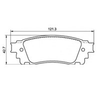 Pastillas Freno Para Auto Comline Cbp02430