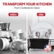 thumbnail image 5 of Estante para secar platos Better Houseware en fregadero de acero inoxidable, 5 of 7