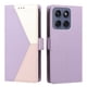 thumbnail image 4 of Cartera para Motorola Moto G86 en PU Tricolor, Funda con Solapa, Morado, 4 of 6
